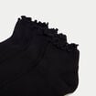 Lot de 4 paires de chaussettes noir femme