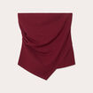 Bustier sans manches bordeaux femme