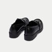 Mocassins noir femme