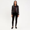 Jeans skinny push-up denim noir femme