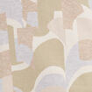 Robe pull droite col montant beige femme
