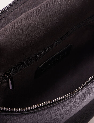 Sac banane en bandoulière noir femme