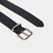 Ceinture large noir femme