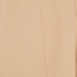 Trench court boutonné sable femme