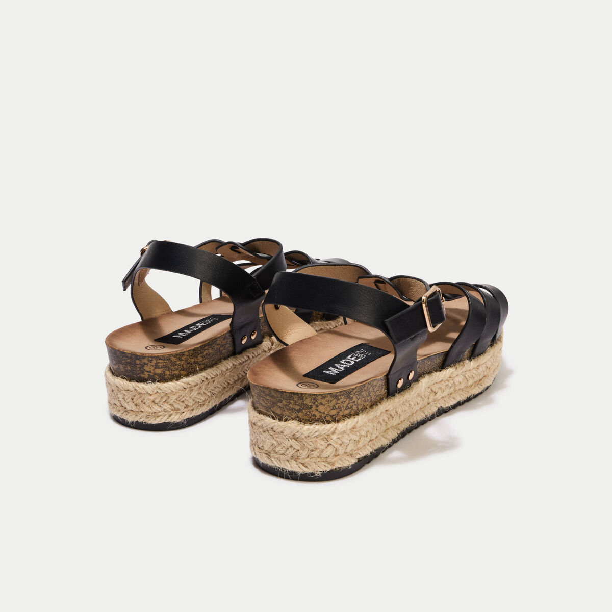 Sandales noir femme