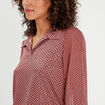 Blouse manches longues blanc femme