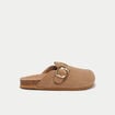 Chaussons sabot sable femme