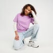 T-shirt manches courtes violet femme