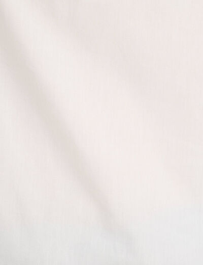 Blouse manches longues ecru femme