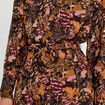 Robe droite ceinturée noir femme