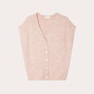 Gilet sans manches sable femme