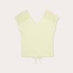 T-shirt manches courtes vert clair femme