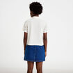 Chemise col chemise manches courtes ecru femme