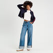Débardeur cropped blanc femme