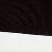D&eacute;bardeur ajust&eacute; col rond noir femme