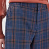 bermuda droit bleu clair femme