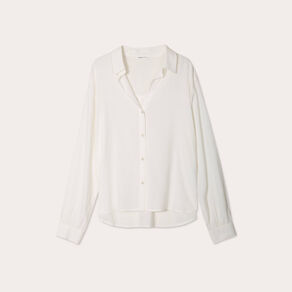 chemise manches longues contenant du lin ecru femme Chemise manches longues contenant du lin ecru femme