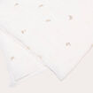 Foulard blanc femme