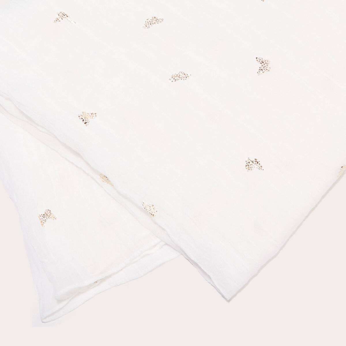 Foulard blanc femme