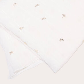 Foulard blanc femme