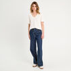 T-shirt manches courtes ecru femme