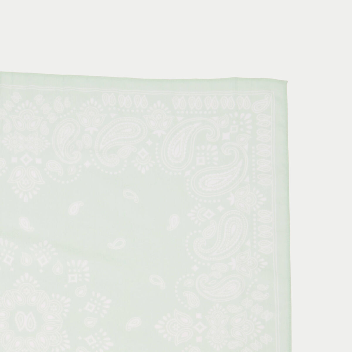 Foulard vert pastel femme