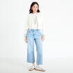 Veste p&eacute;plum Bridgerton ecru femme