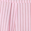 Chemise droite manches longues rose femme