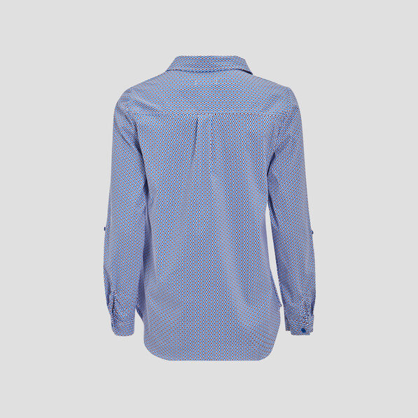 blouse manches longues bleu femme Blouse manches longues bleu femme
