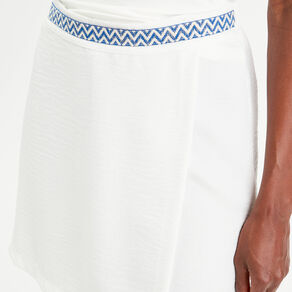 jupe short patineuse ecru femme Jupe-short patineuse ecru femme