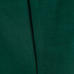 Robe évasée dos ouvert vert foncé femme