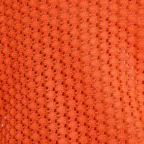 debardeur effet crochet orange femme Débardeur effet crochet orange femme