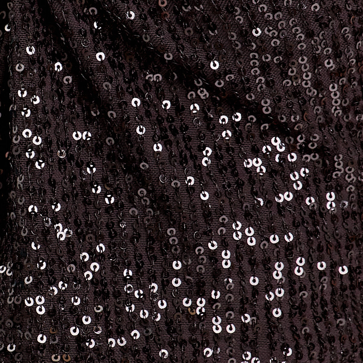 Bustier sequins noir femme
