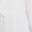 Blouse ajustée manches longues ecru femme