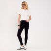 Jeans skinny push-up denim brut femme