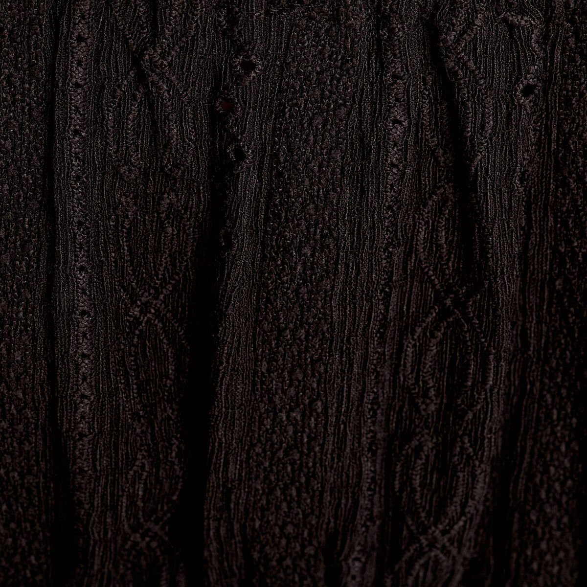Blouse broderie anglaise noir femme