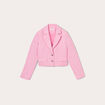 Veste blazer cintrée rose clair femme