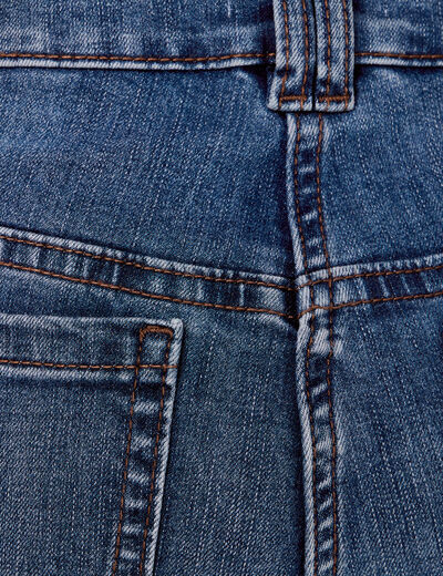 Jean droit regular taille standard denim stone femme
