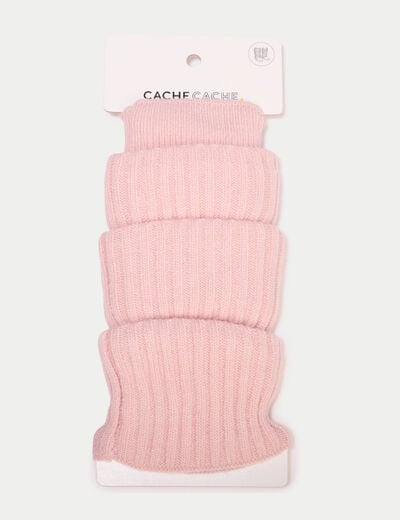 Gu&ecirc;tres c&ocirc;tel&eacute;es rose clair femme
