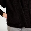 Gilet polaire manches courtes noir femme