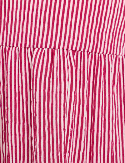 Blouse manches 3/4 bordeaux femme