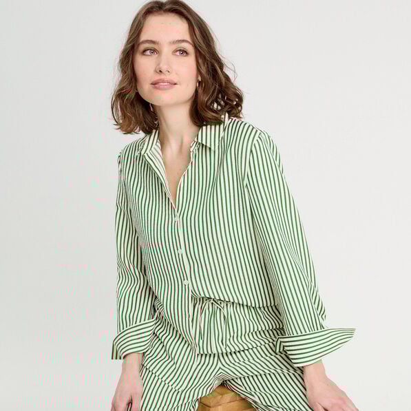chemise manches longues vert fluo femme Chemise manches longues vert fluo femme