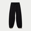 Jogging large taille standard noir femme