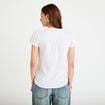 T-shirt boutonn&eacute; sur le devant blanc femme