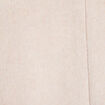 Manteau droit boutonné beige femme