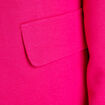 Veste esprit blazer droite rose fushia femme