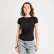 T-shirt manches courtes noir femme
