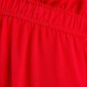 robe evasee taille elastiquee rouge femme Robe évasée taille élastiquée rouge femme