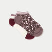 Lot de 2 paires de chaussettes rose clair femme