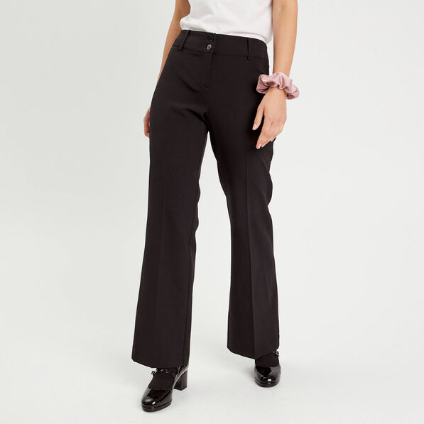 pantalon flare noir femme Pantalon flare noir femme